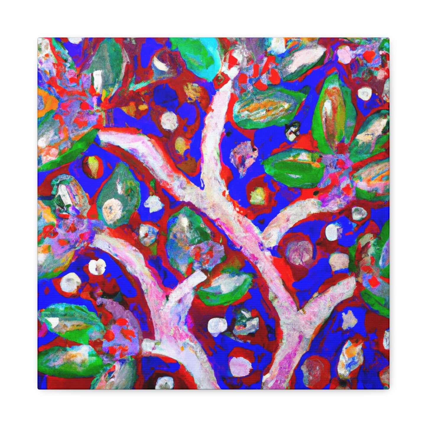 "Blossoming Cherry Tree" - Canvas