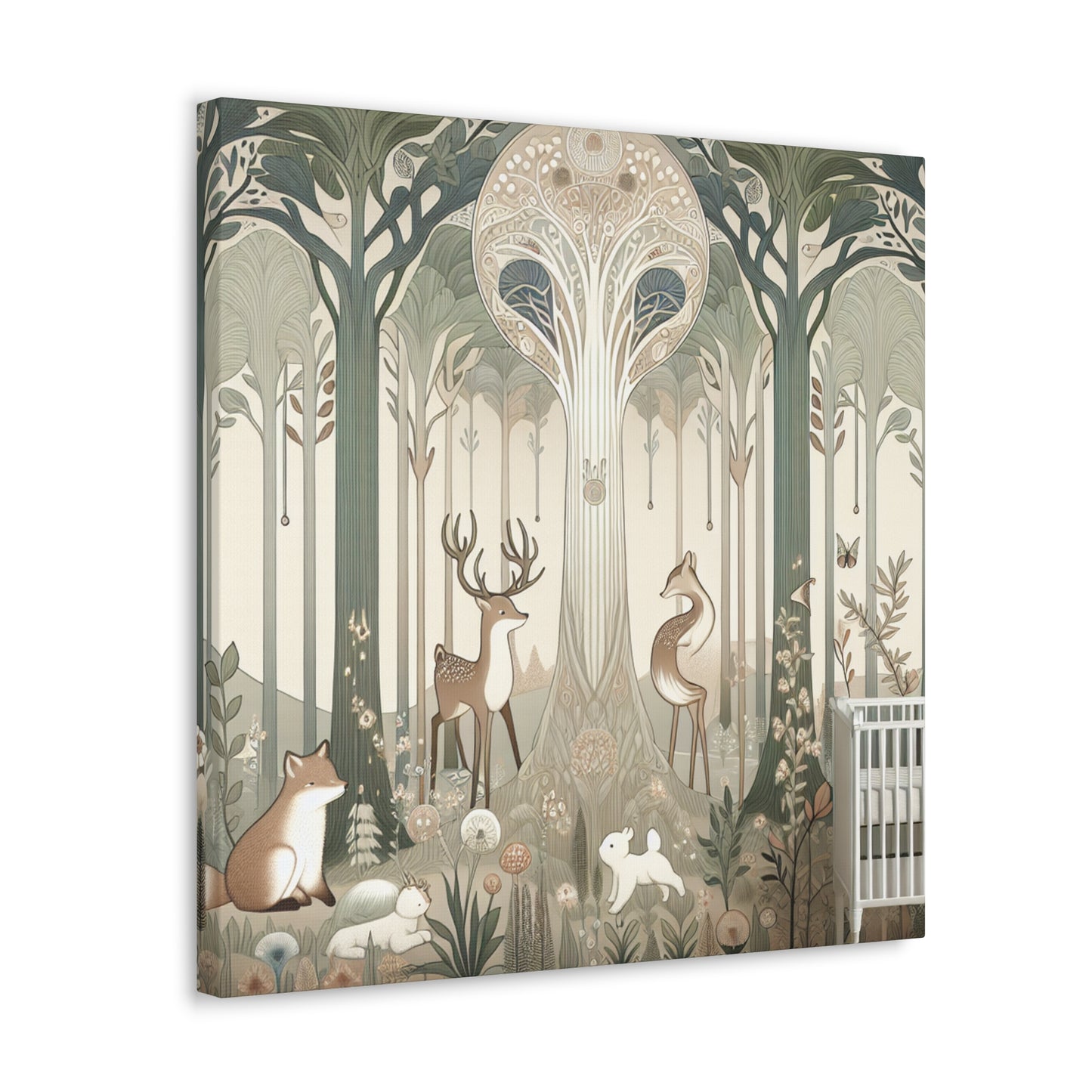 Whispering Woodland Whimsy - Canvas