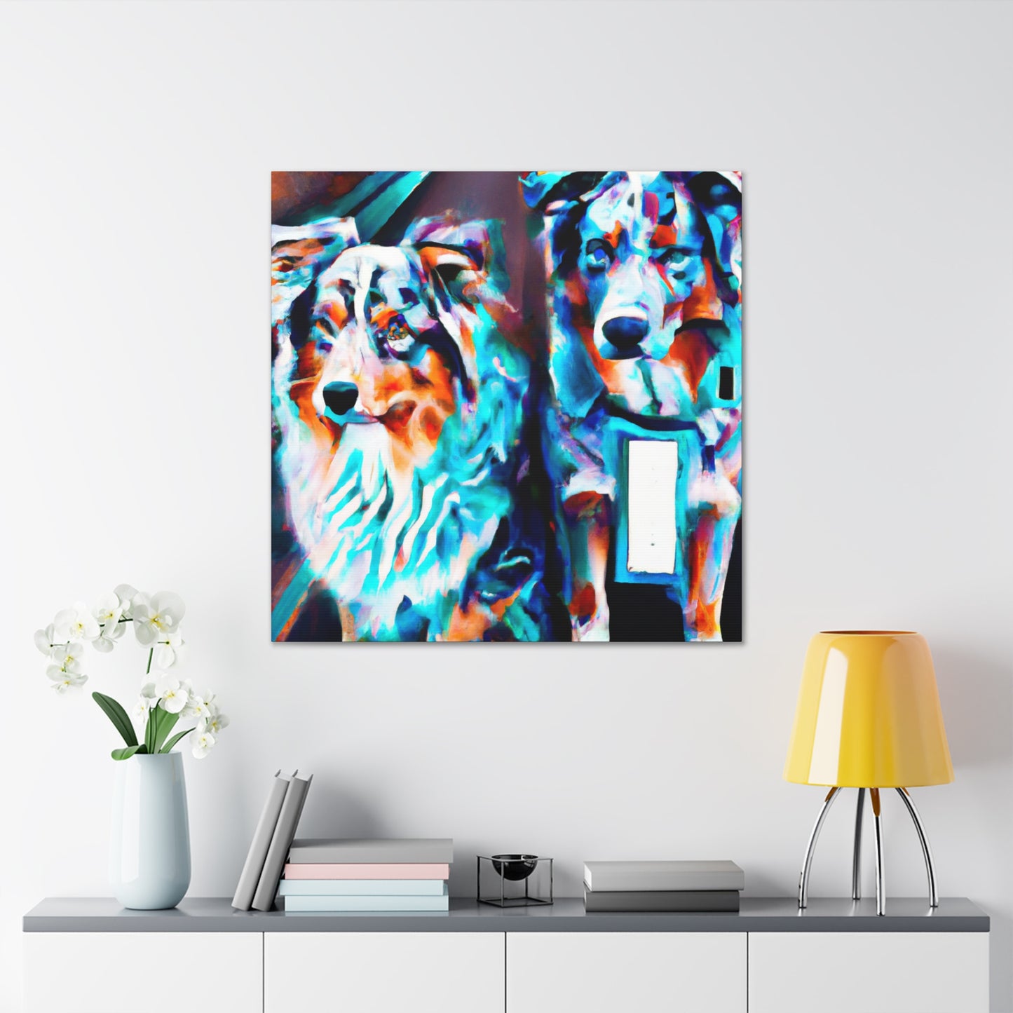 Australian Shepherd Starlight - Canvas