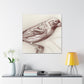 House Finch in Abstraction - Canvas