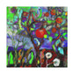 "Apple Tree Abstraction" - Canvas