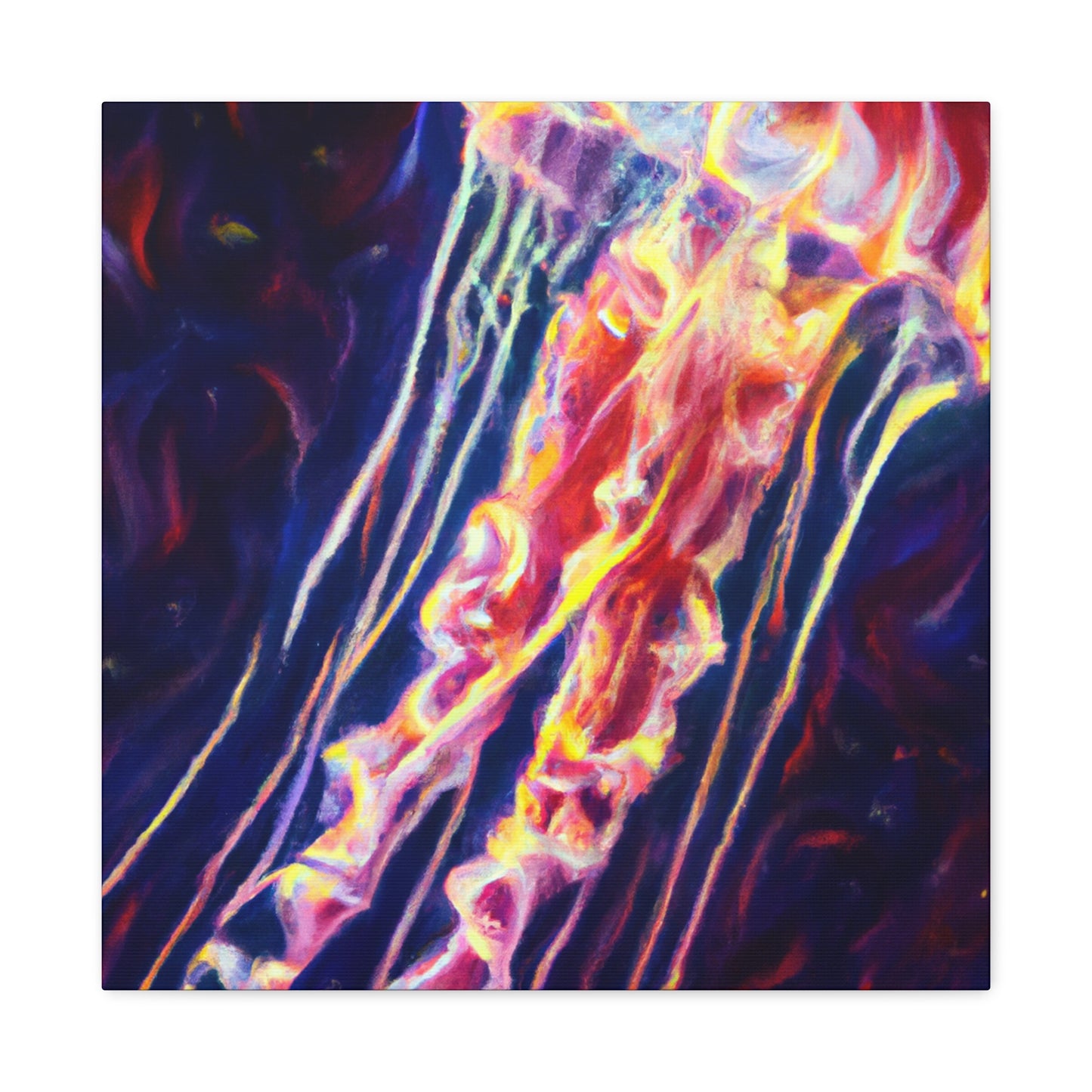 Jellyfish in Dreamland - Canvas