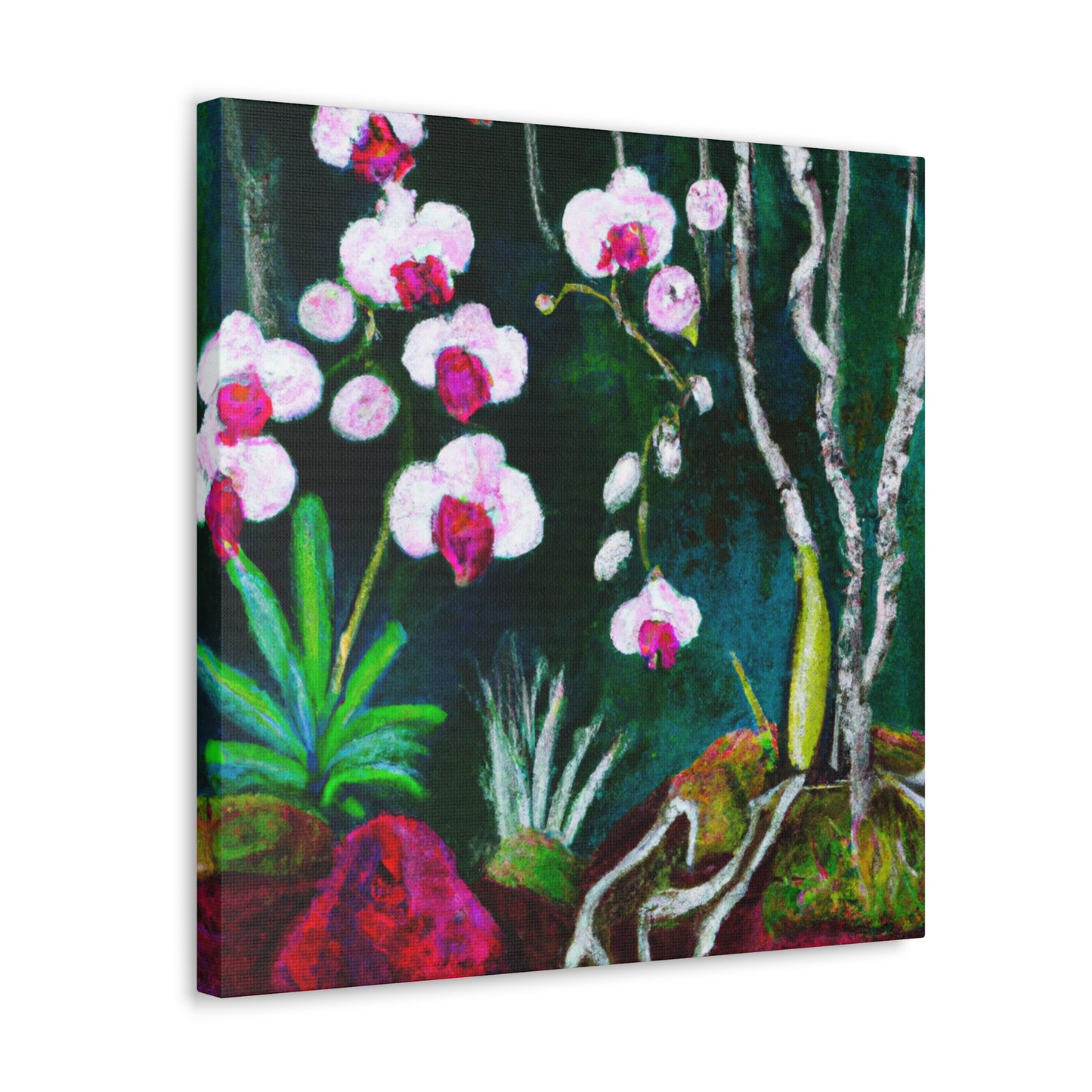 "Orchid's Surreal Dream" - Canvas