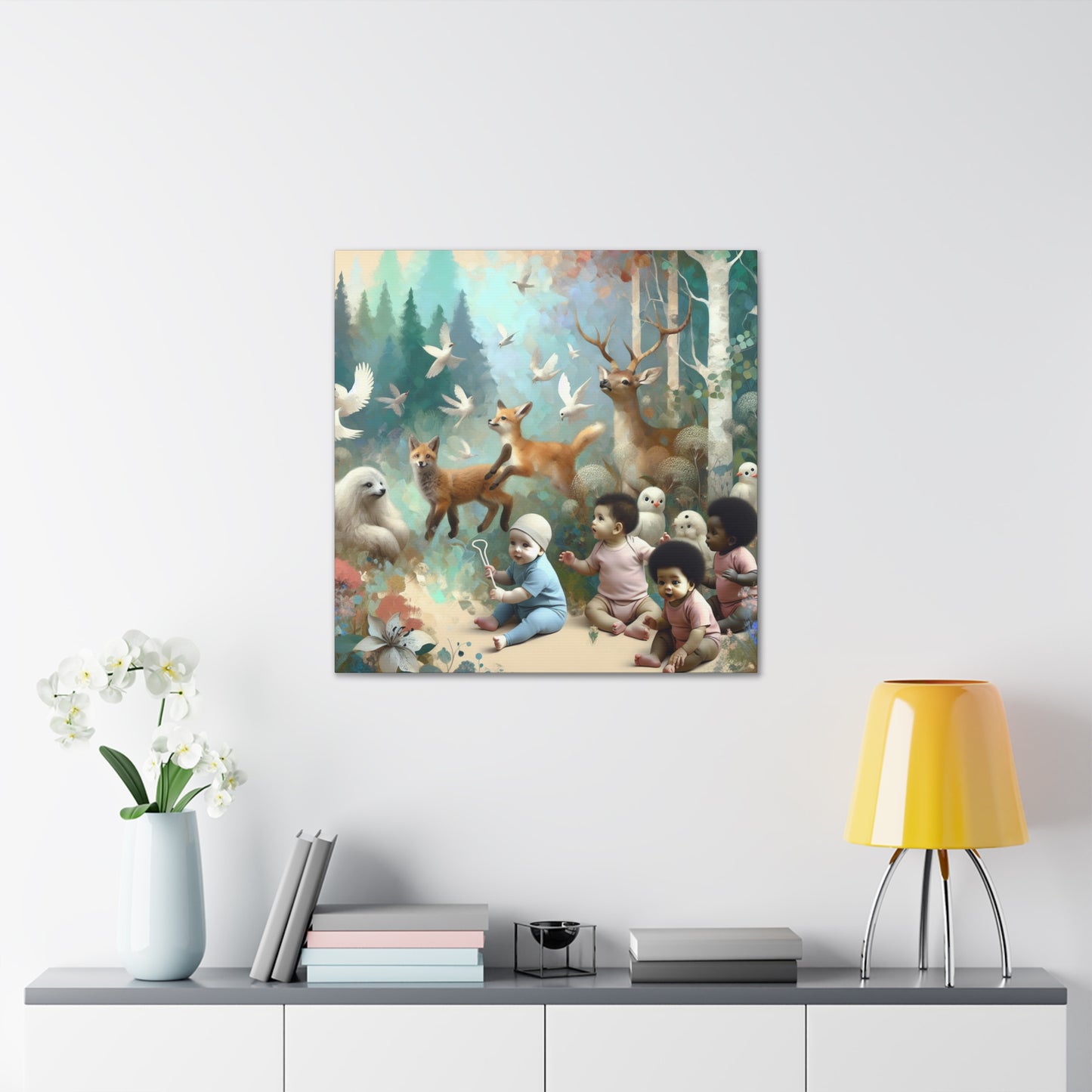 Whispering Woodland Whimsy - Canvas