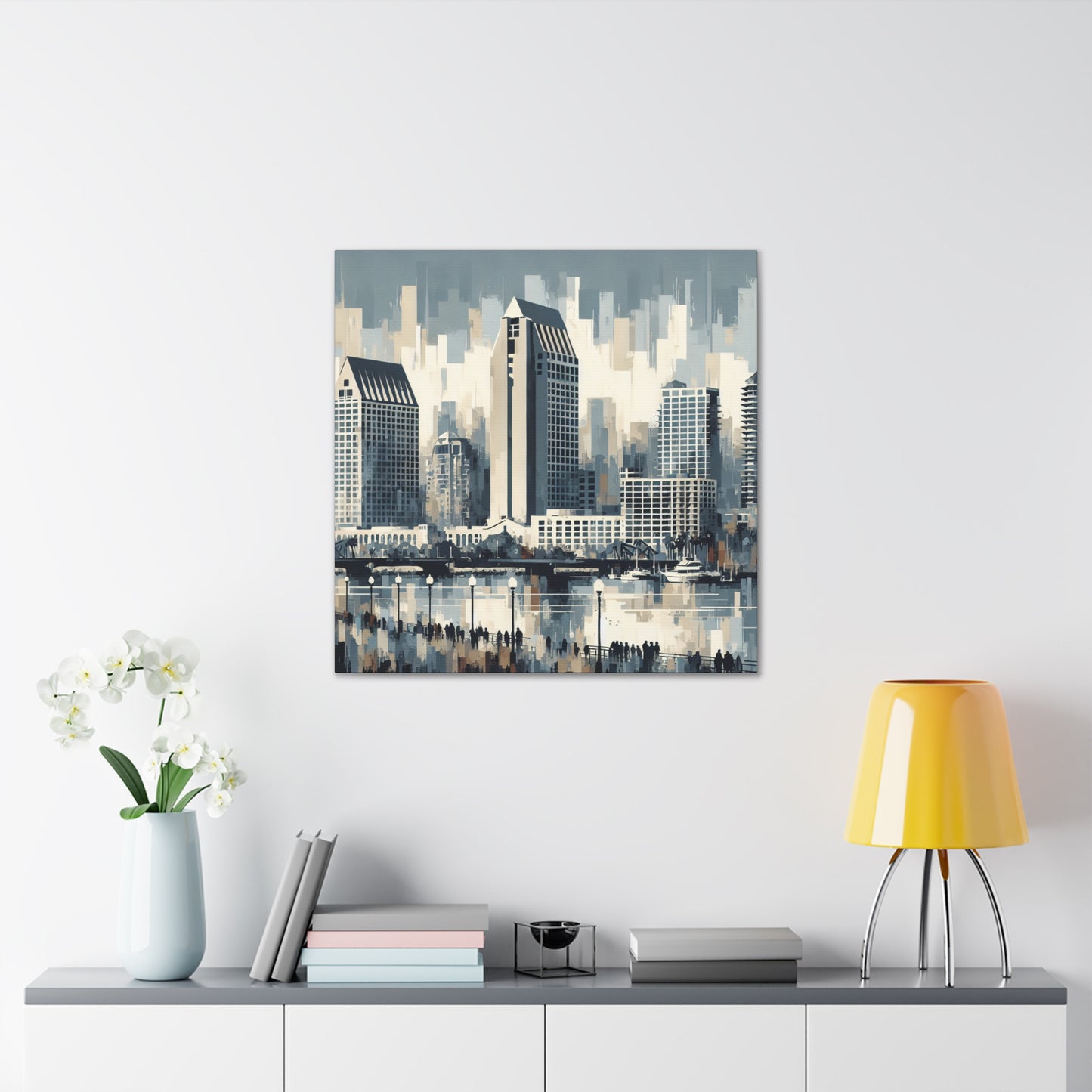 Sunset Shorescape Splendor - Canvas