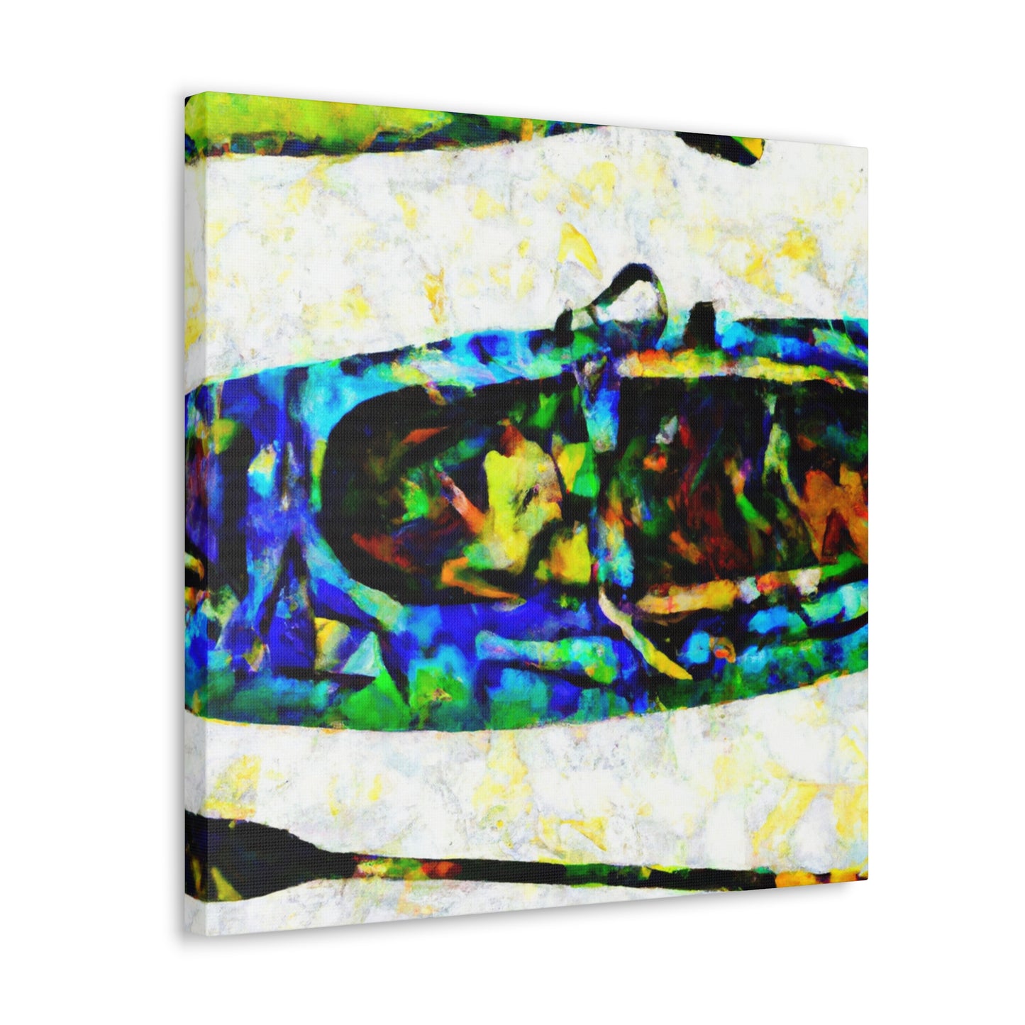 Kayak in Abstraction - Canvas