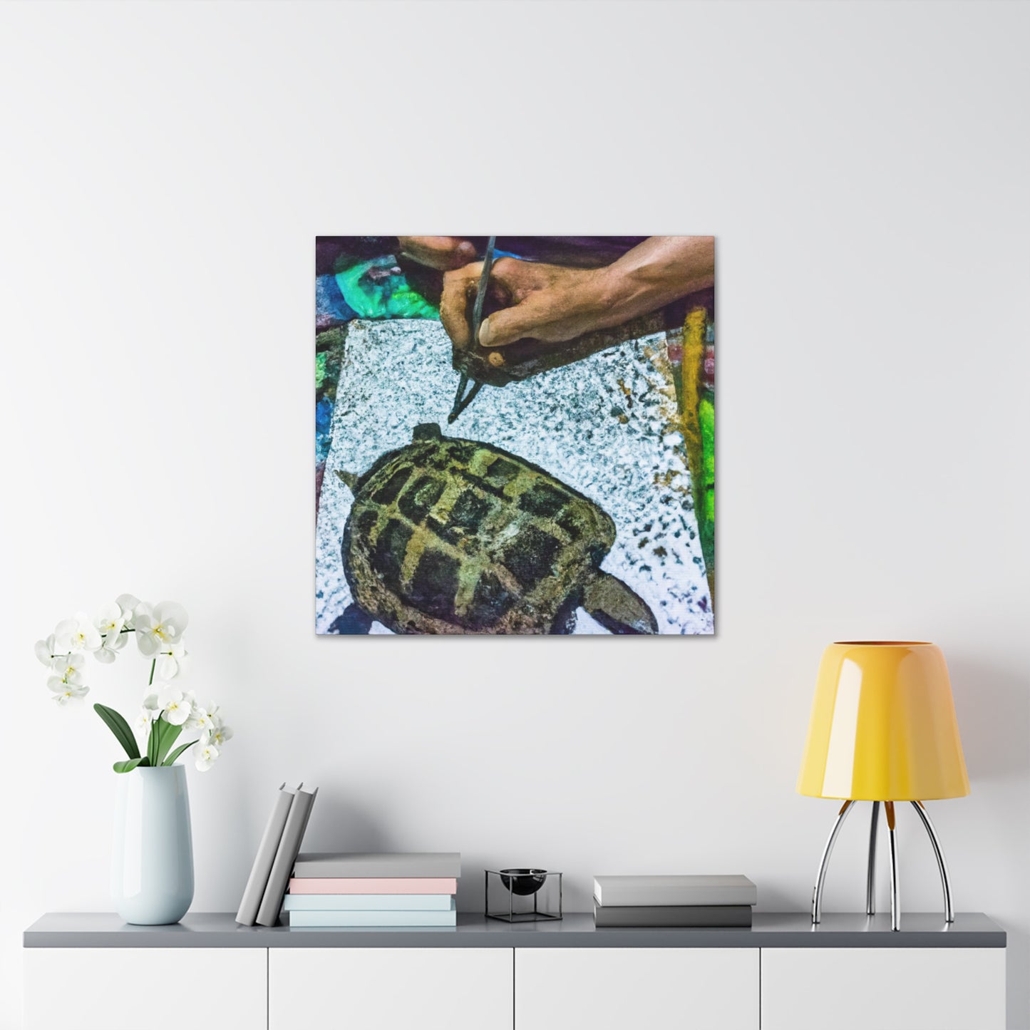 Russian Tortoise Symphony - Canvas