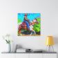 "Rangers on Ranches Riding" - Canvas