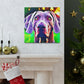 Weimaraner Wonderland - Canvas