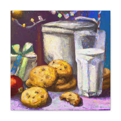 Milk and Cookies Feast - Canvas