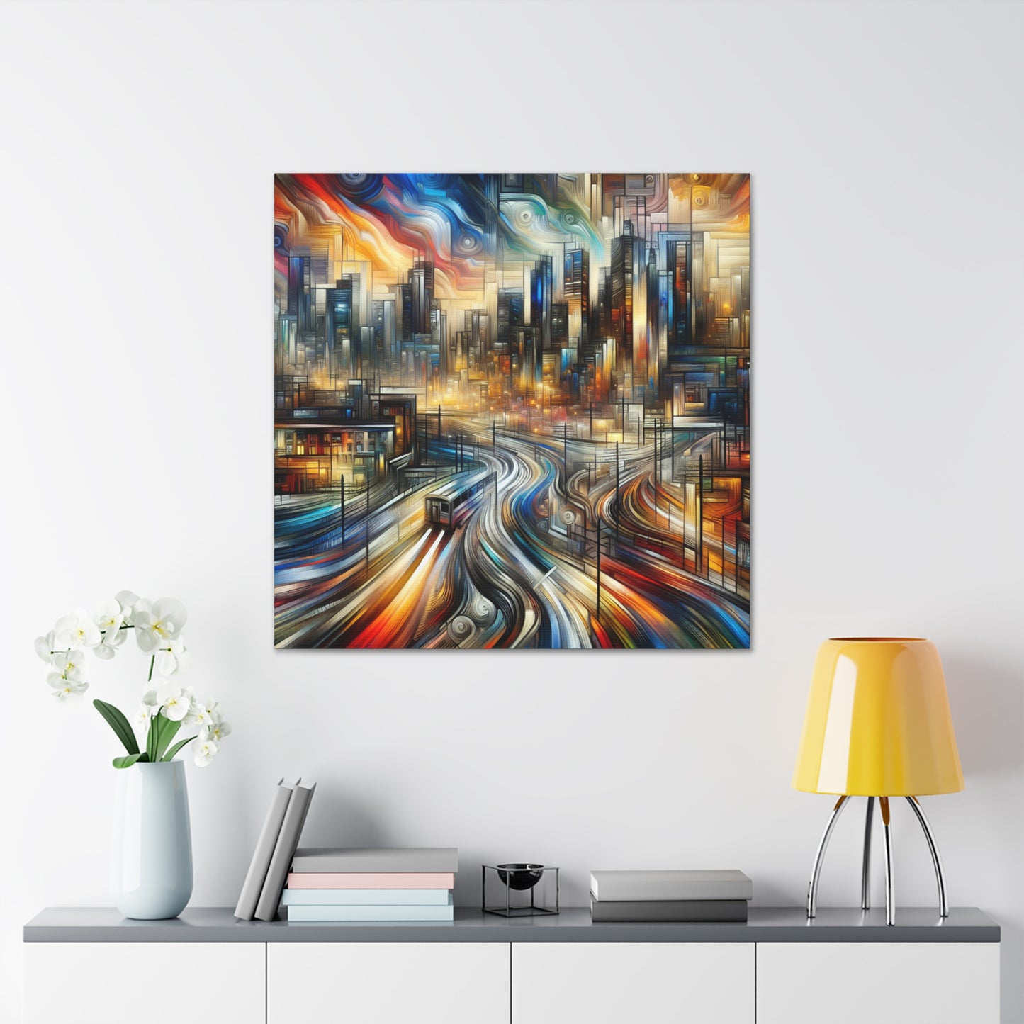 "Tropical Dreamscape Awakening" - Canvas