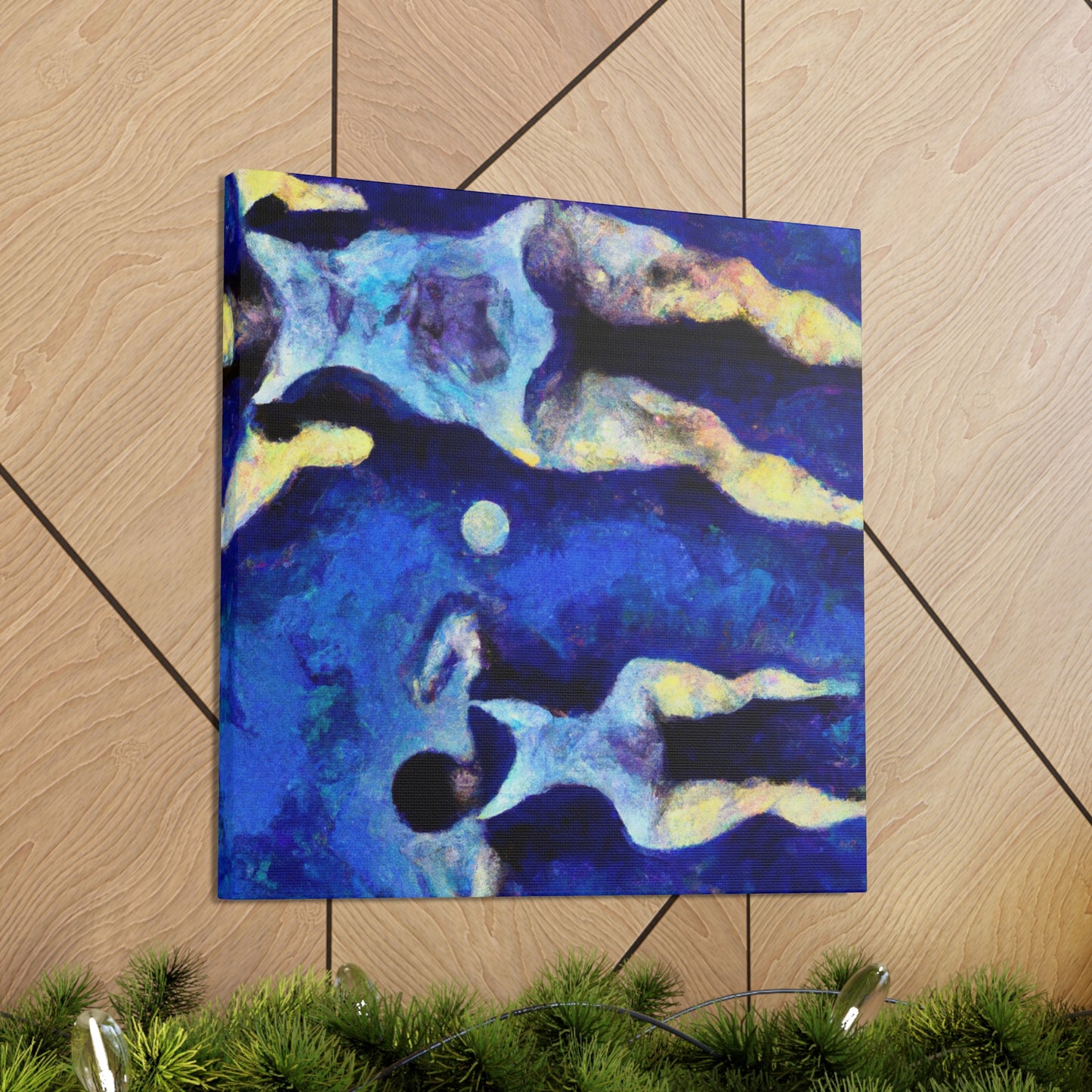 Swimmers in Flow State - Canvas