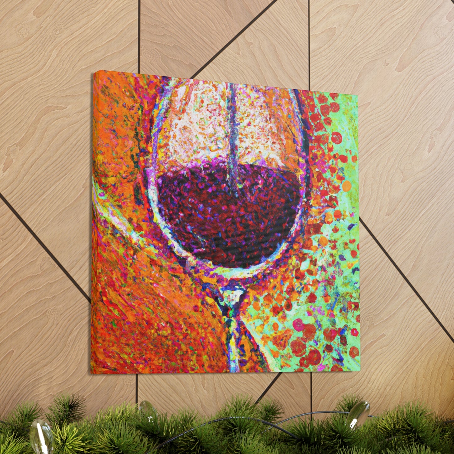 "A Toast in Color" - Canvas