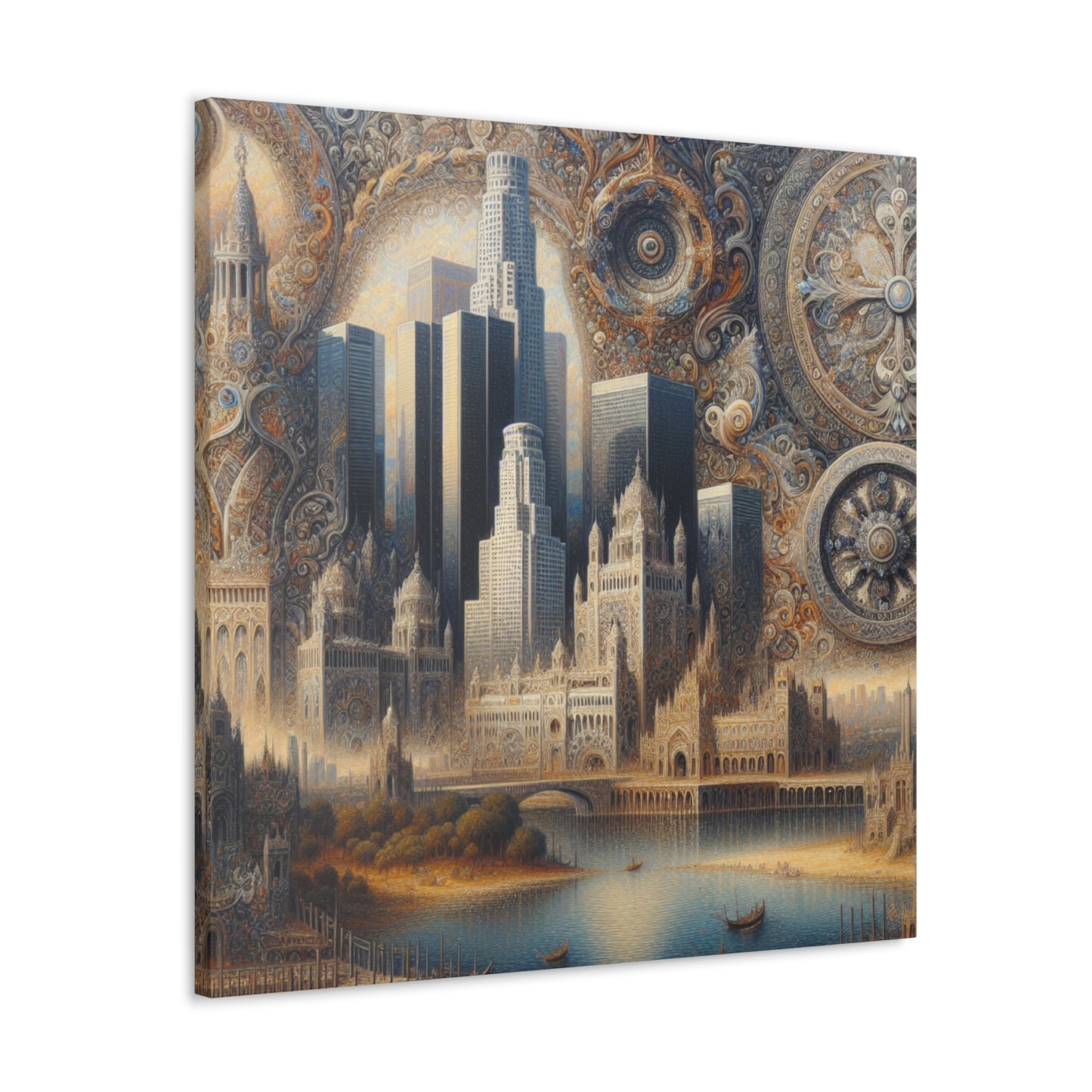 City of Golden Dreams - Canvas