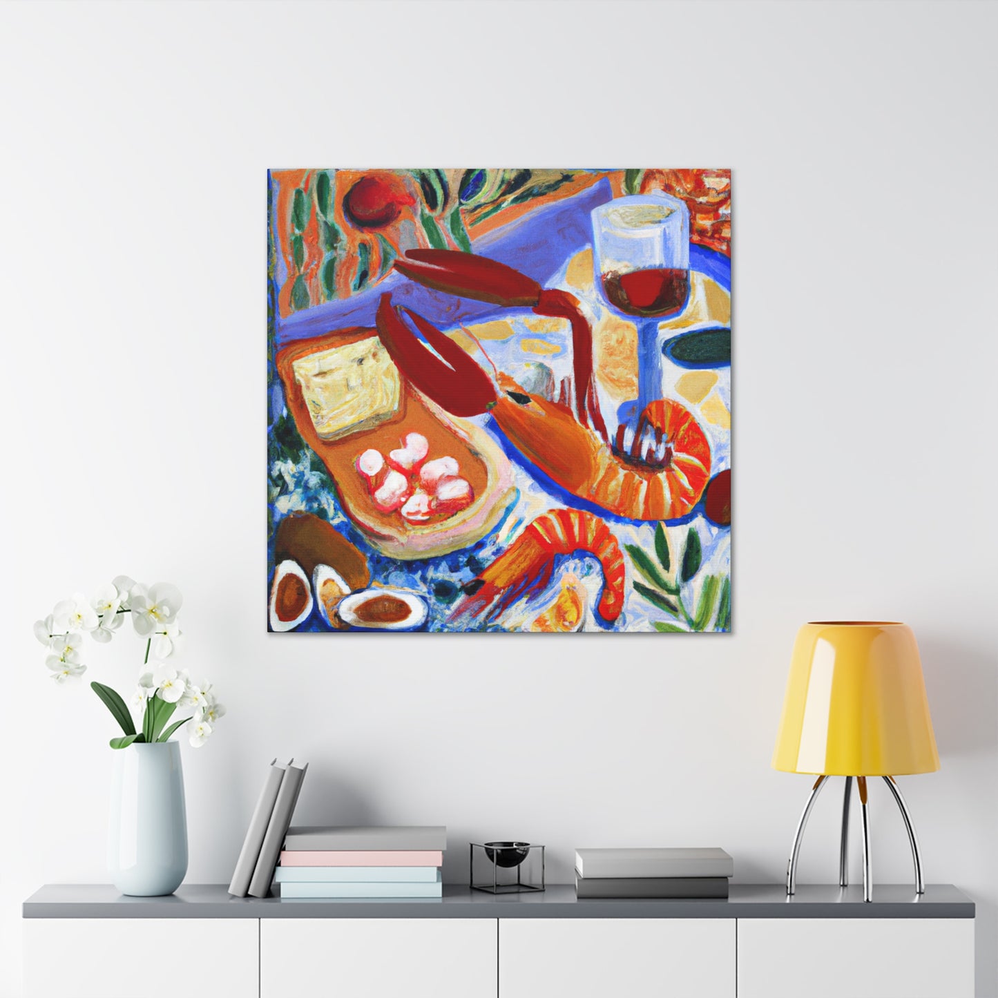 "Catch of the Day" - Canvas