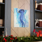 Jellyfish Vibrant Hues - Canvas