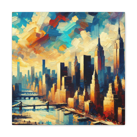 "Urban Chaos Unveiled" - Canvas