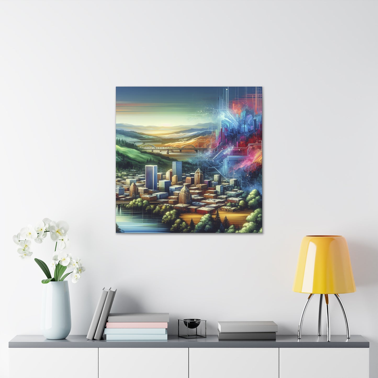 "Majestic Portland Splendor" - Canvas