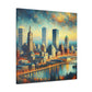 "Serene Streets of Milwaukee" - Canvas