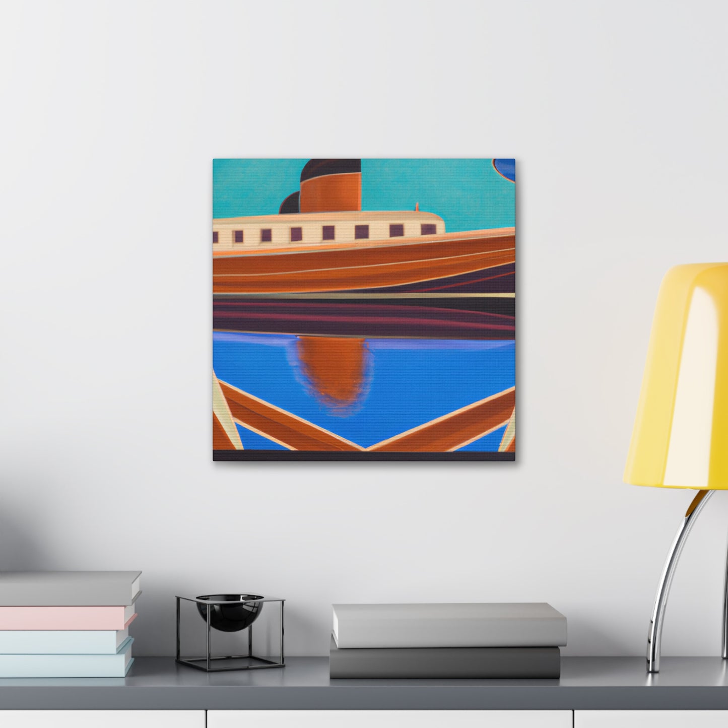 "Sunlit Sailors' Delight" - Canvas