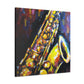 Saxophone Melody Impression - Canvas