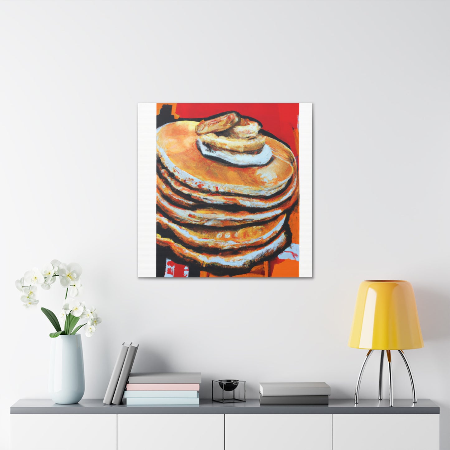 "Pancakes in the City" - Canvas