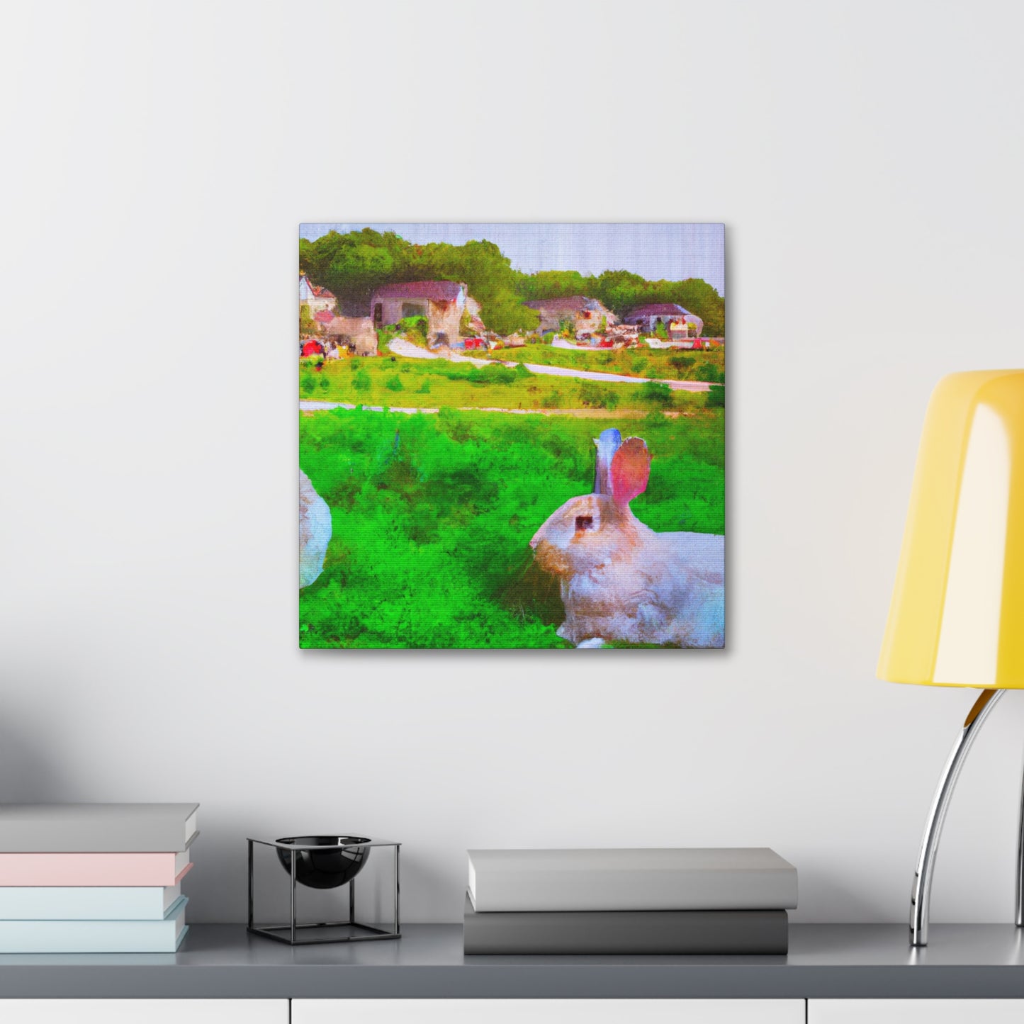 Rabbit in a Wilderness - Canvas