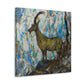 Chamois in Impressionism - Canvas