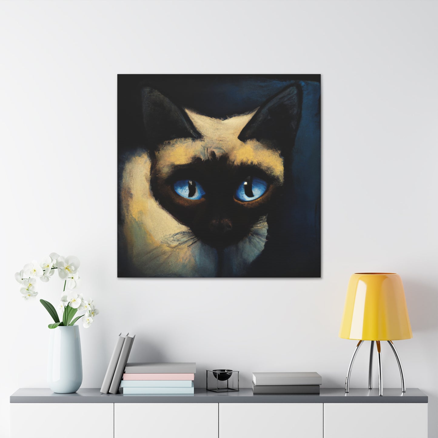 Siamese Dreamscape Scene - Canvas