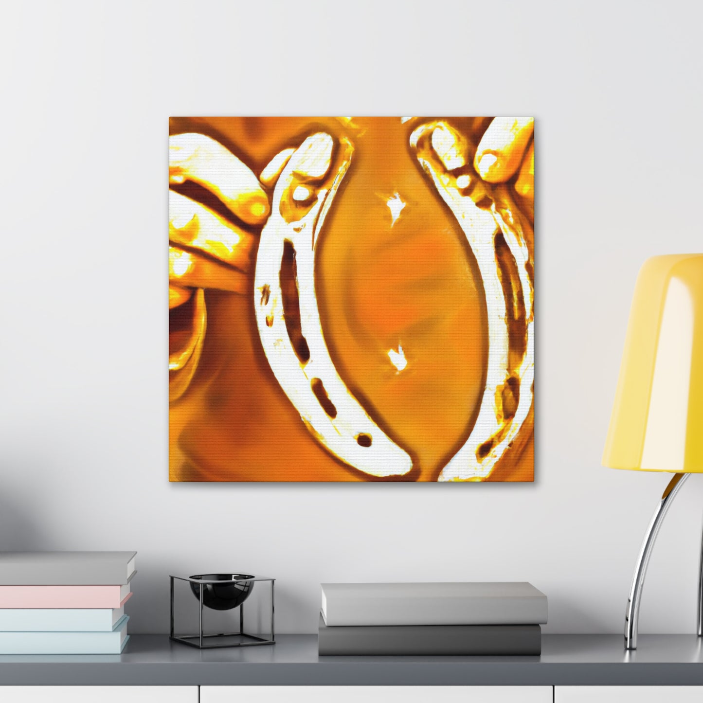 "The Glistening Horseshoe" - Canvas