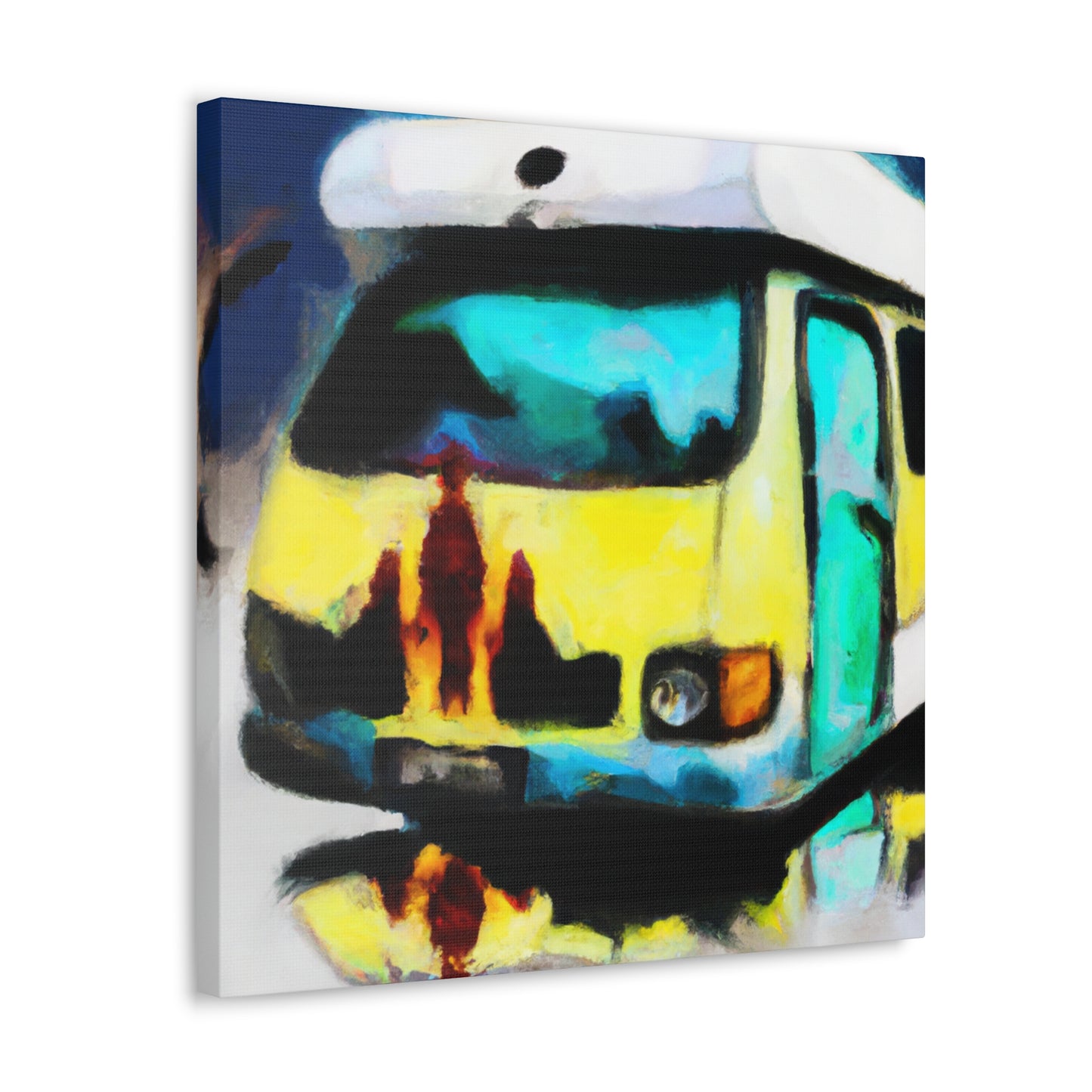 Camper Van Surrealism - Canvas