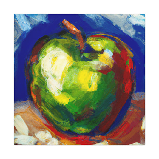 "Apple's Expressionistic Dream" - Canvas