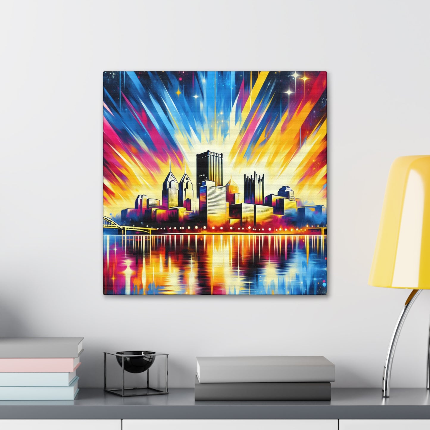 Steel City Symmetry - Canvas