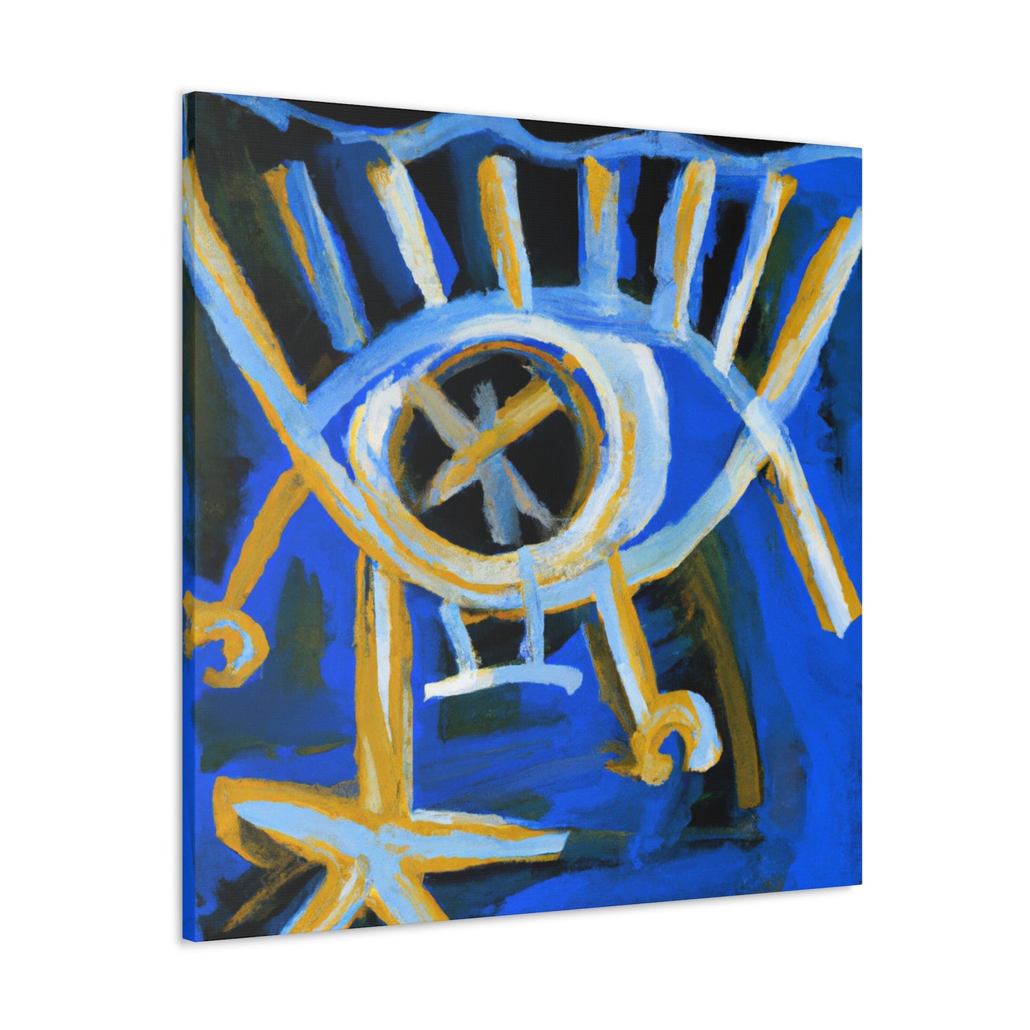 Compass in Expressionism - Canvas