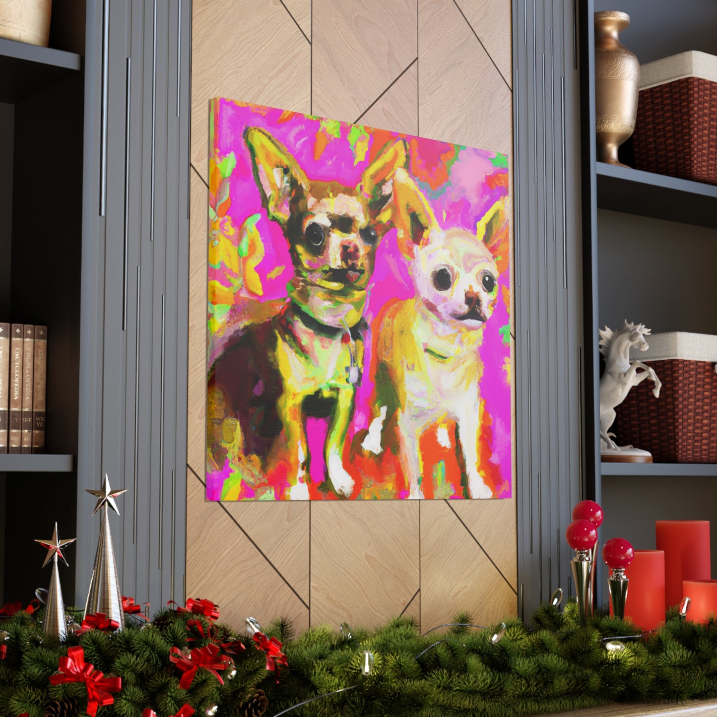 Chihuahua Impressionism - Canvas