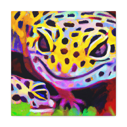 Gecko's Surreal Dream - Canvas