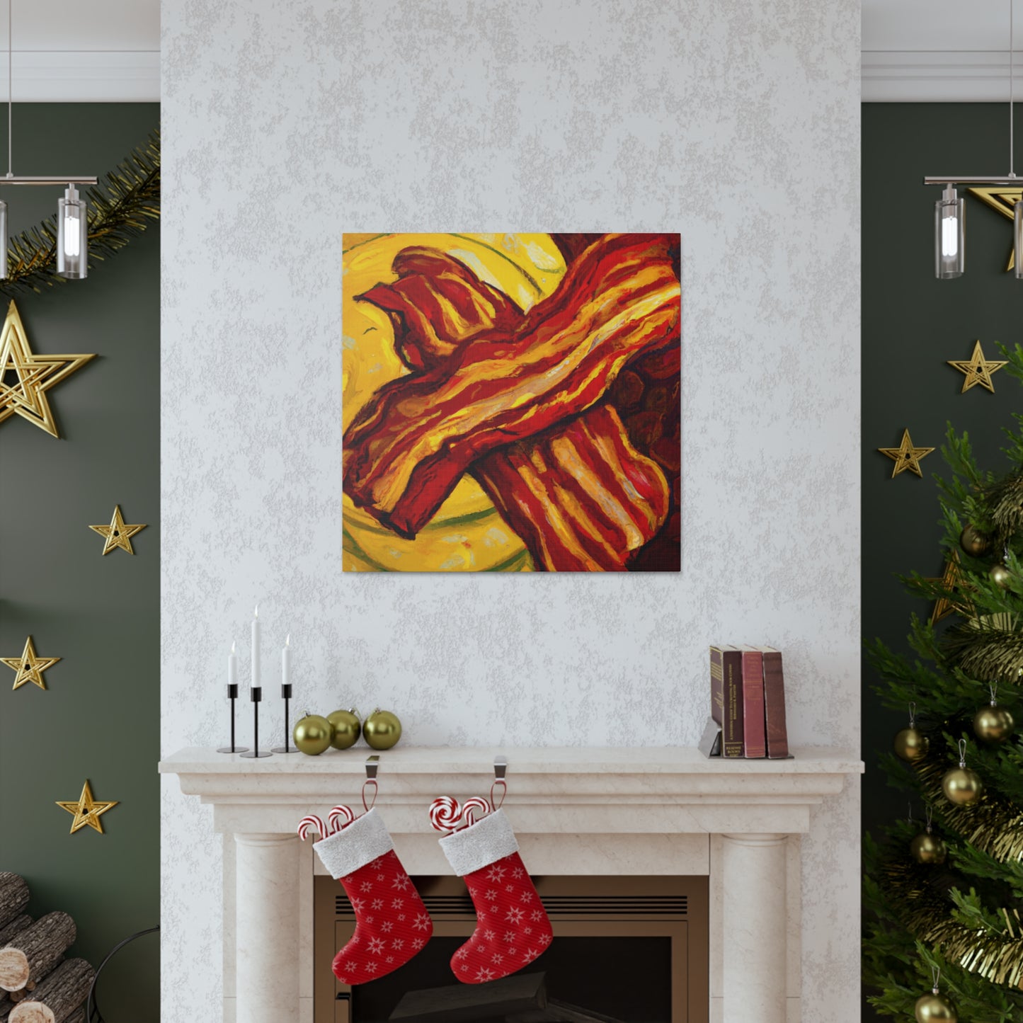 Bacon After Banquet - Canvas