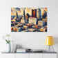 "The Vibrant Urban Odyssey" - Canvas