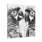 Amazon Paradise Parrots - Canvas