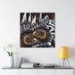 Porcupine in Impressionism - Canvas