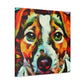 "Jack Russell Terrier Vista" - Canvas