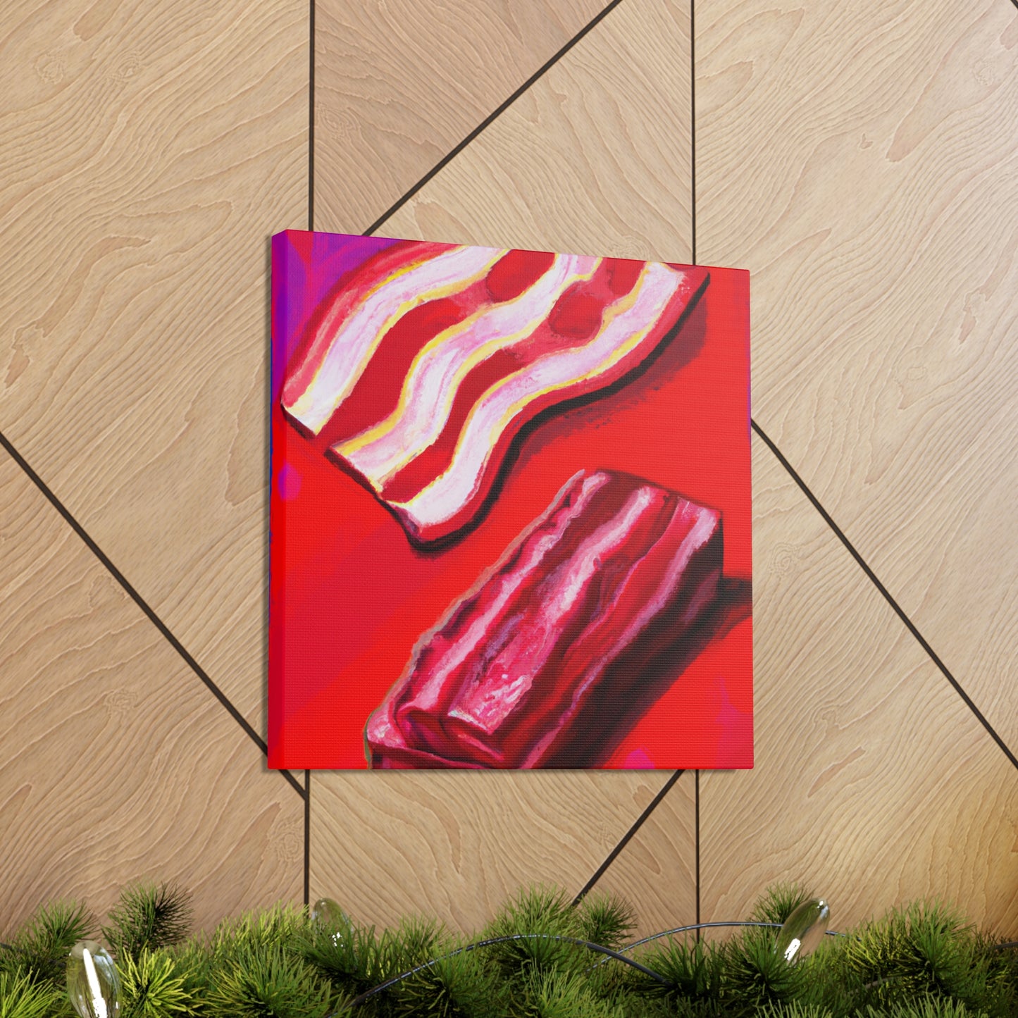 "Bacon at Sunrise HRSM" - Canvas