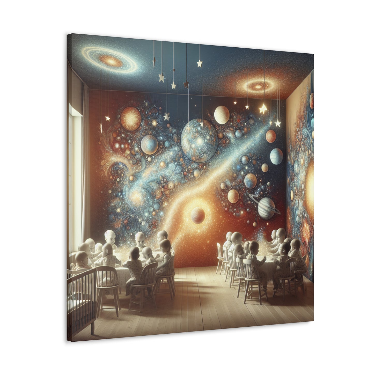 Cosmic Dreamscape Journey - Canvas