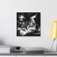 Maine Coon Expressionism - Canvas