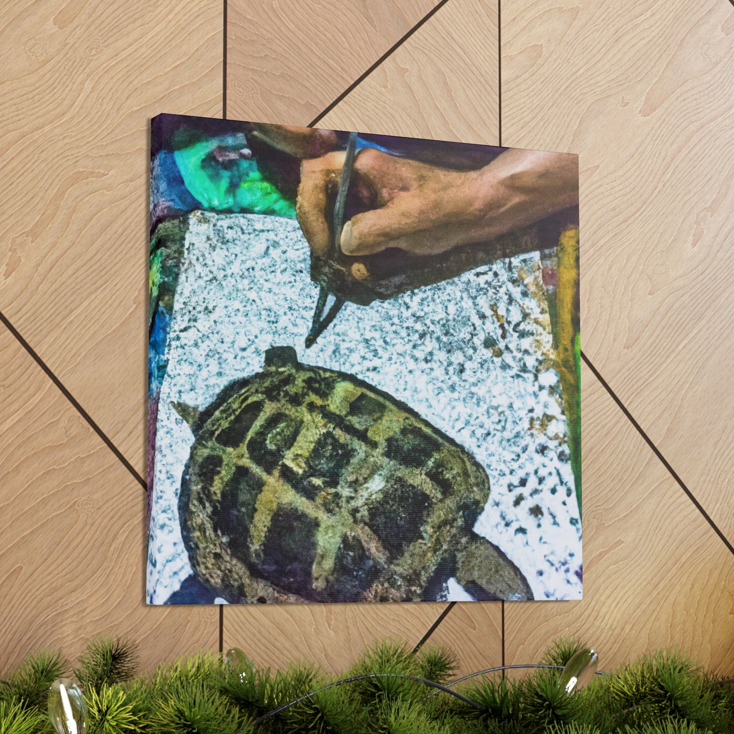 Russian Tortoise Symphony - Canvas