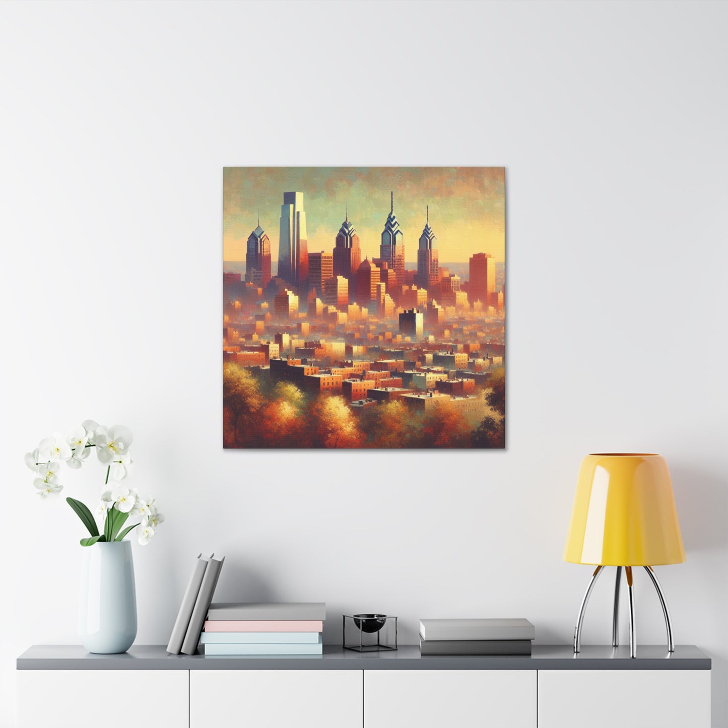 "Philadelphia's Renaissance Brilliance" - Canvas