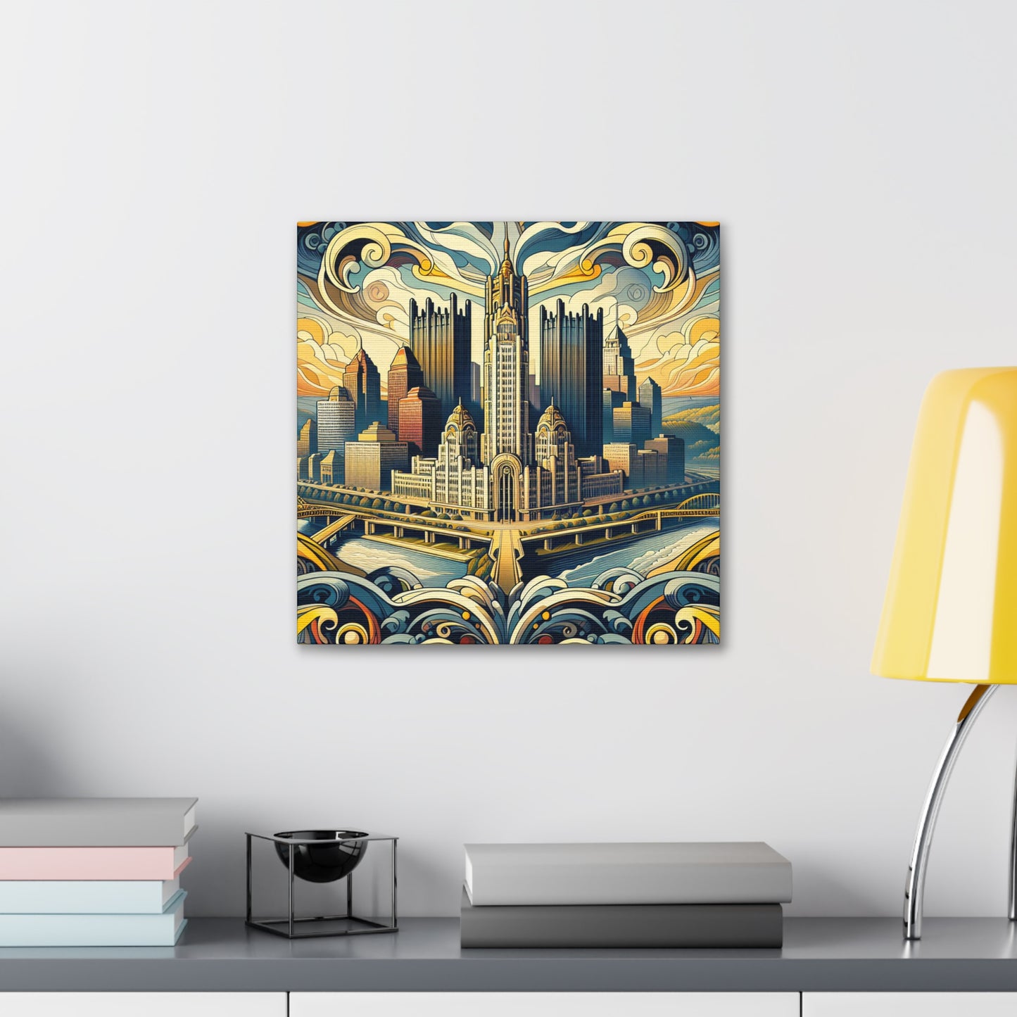 Steel City Symphony. - Canvas