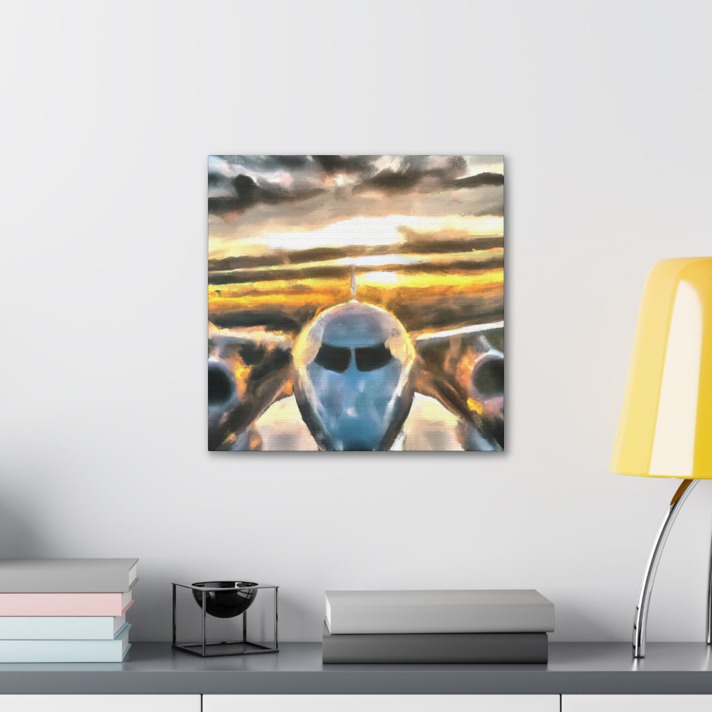 Aerial Aviation Beauty - Canvas