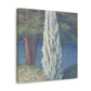 Cypress Among the Clouds - Canvas