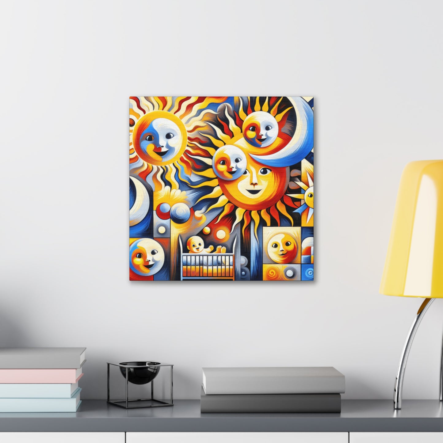 Joyful Celestial Encounters - Canvas